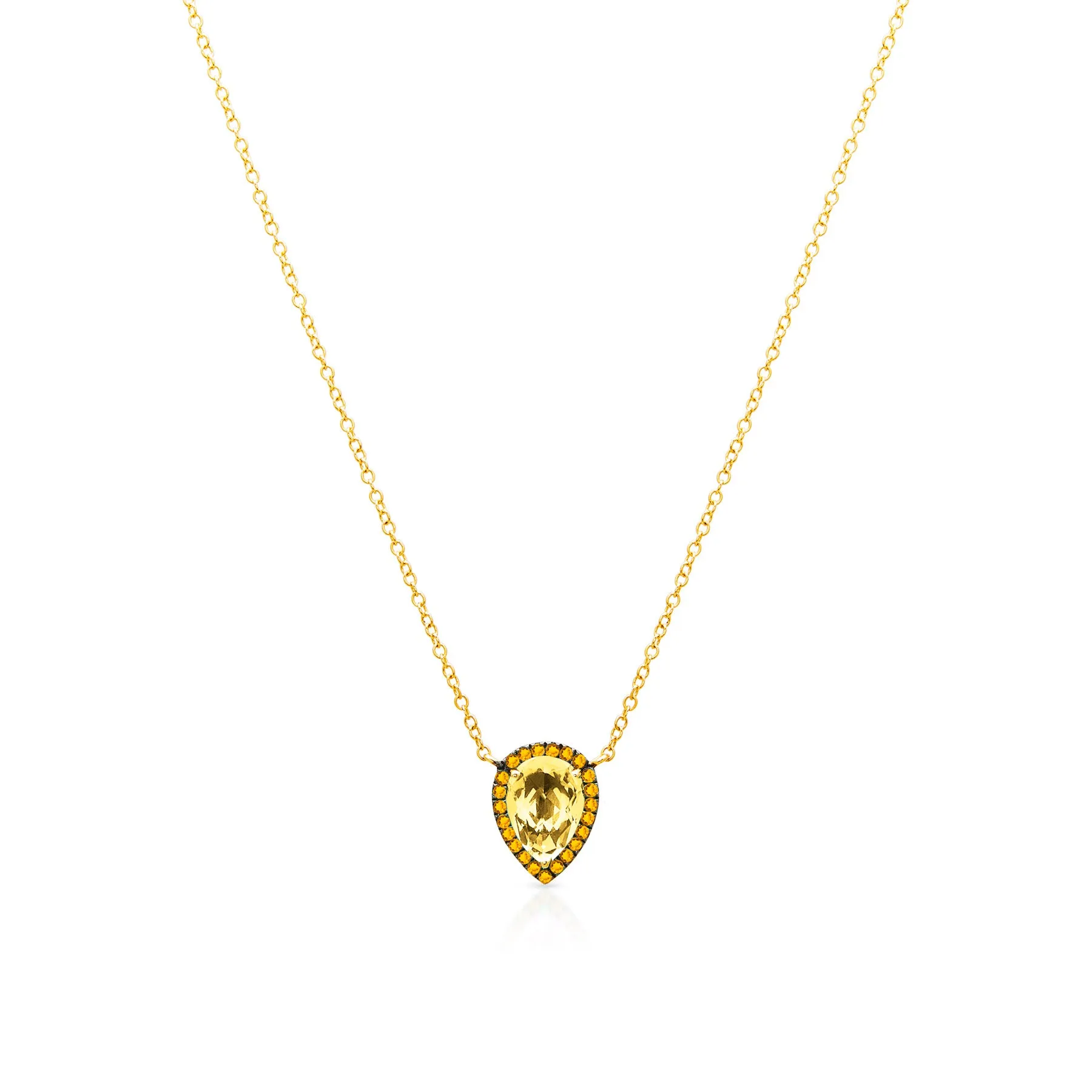 14KT Yellow Gold Customize Your Own Sophie Necklace