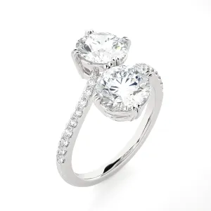 2 1/5 ctw Round Lab Grown Diamond Ring