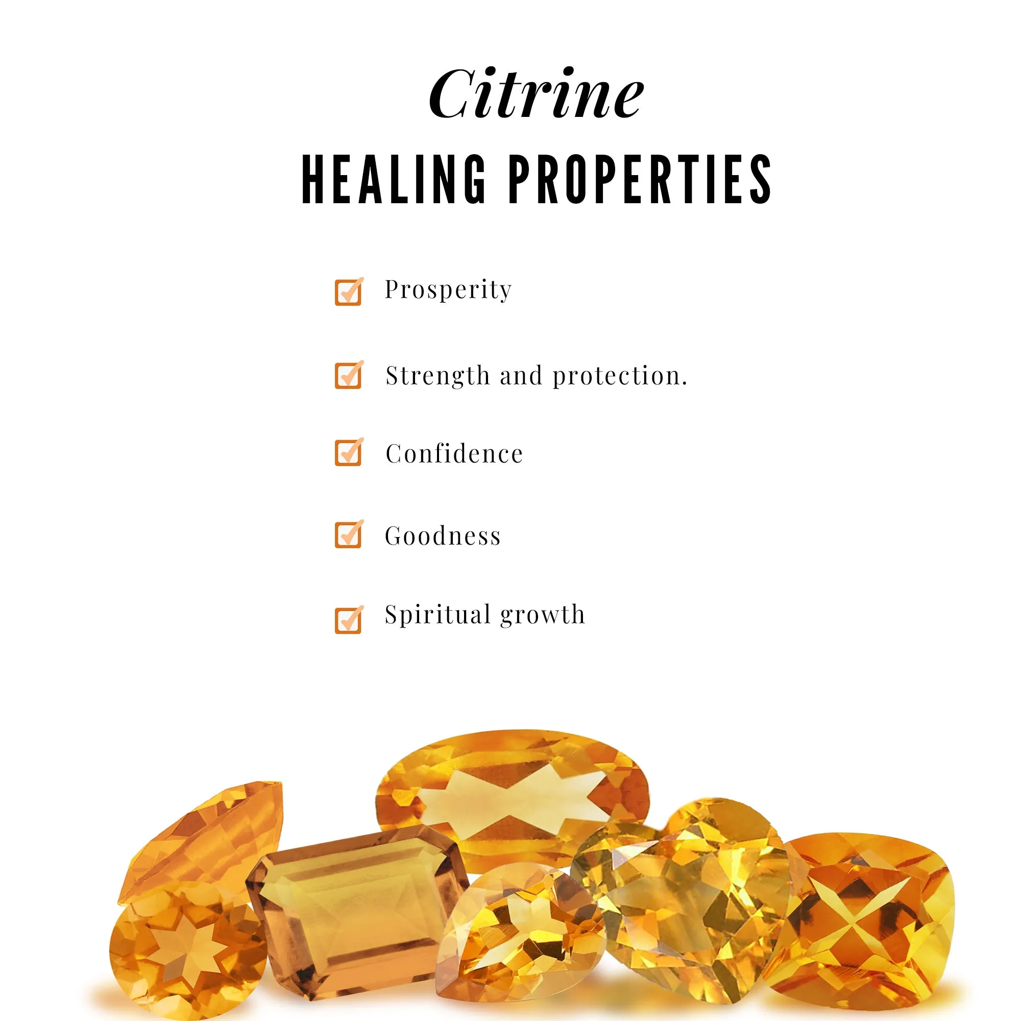 2 CT Nature Inspired Citrine and Diamond Engagement Ring