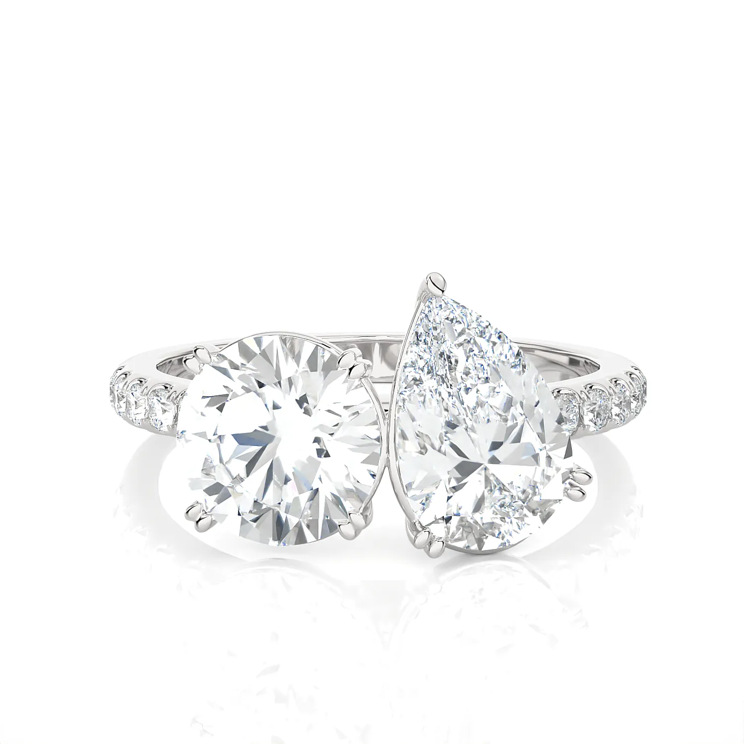 3 3/4 ctw Multi-Shape Lab Grown Diamond Ring
