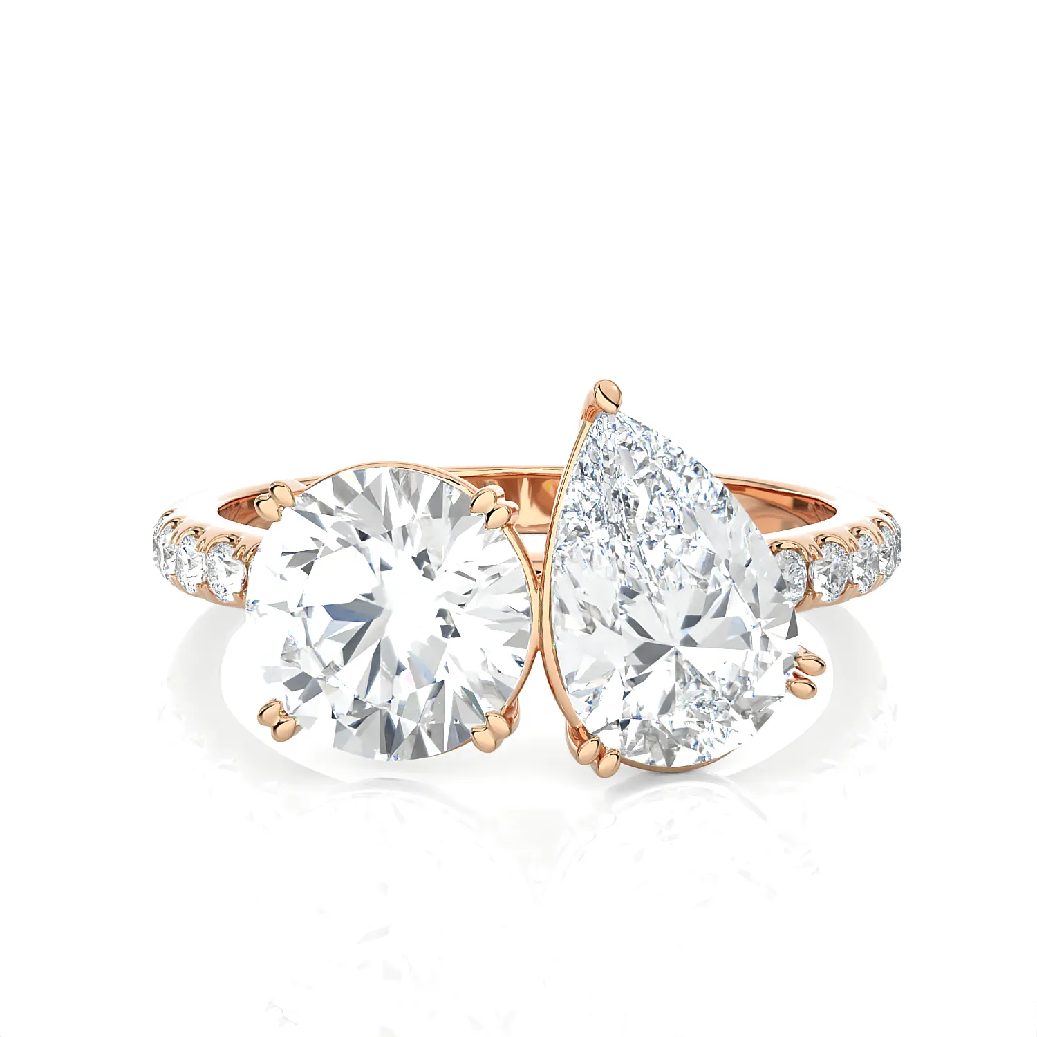 3 3/4 ctw Multi-Shape Lab Grown Diamond Ring