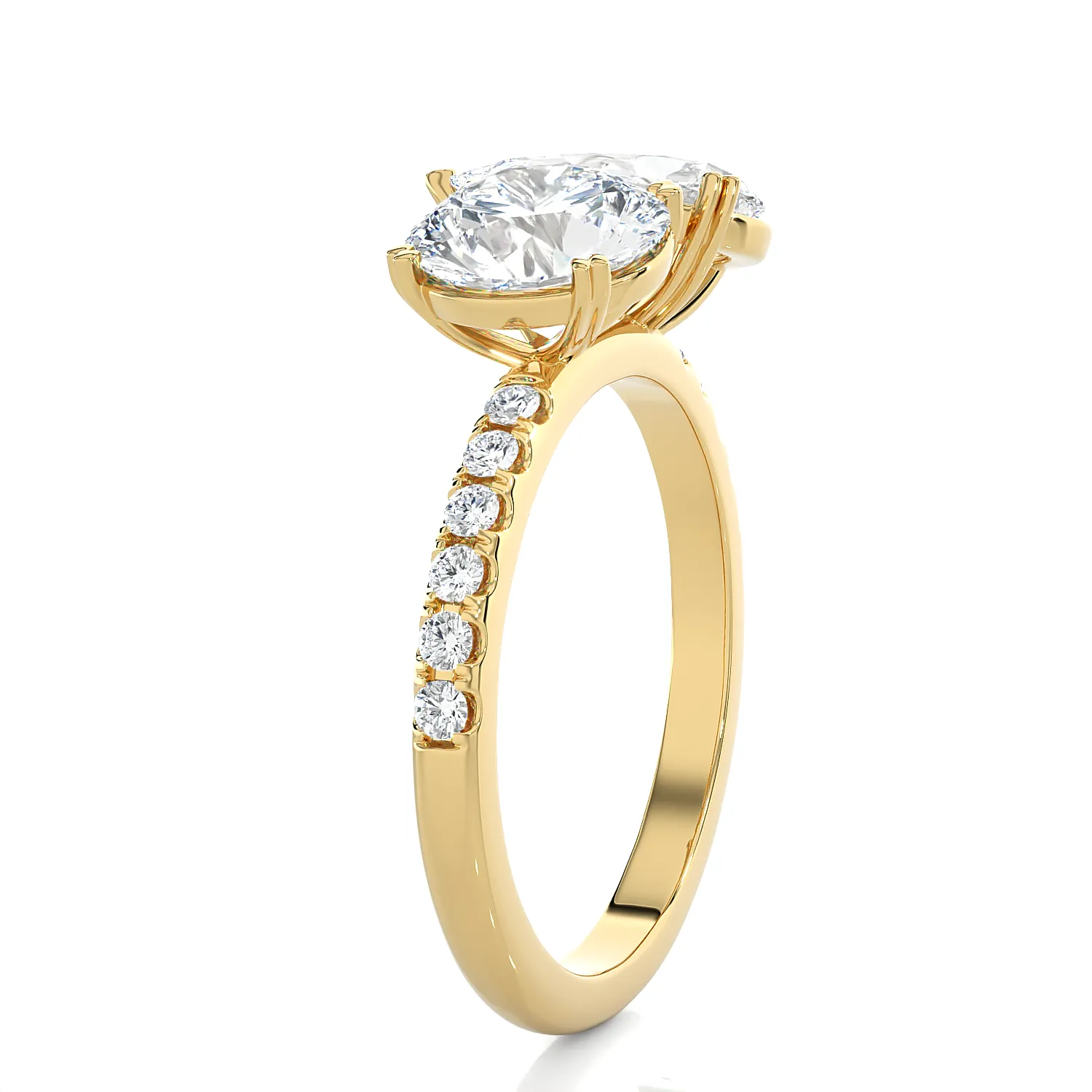 3 3/4 ctw Multi-Shape Lab Grown Diamond Ring