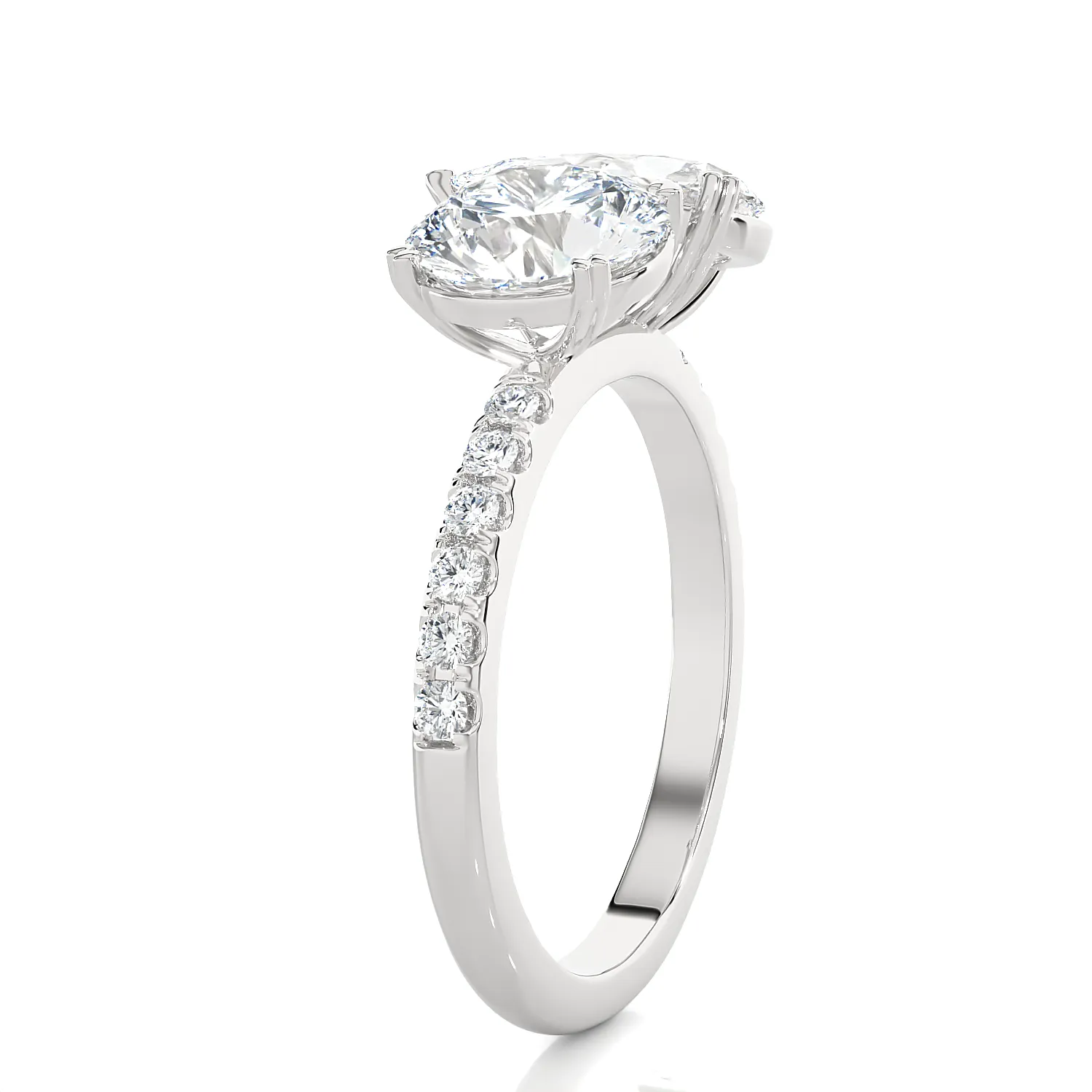 3 3/4 ctw Multi-Shape Lab Grown Diamond Ring