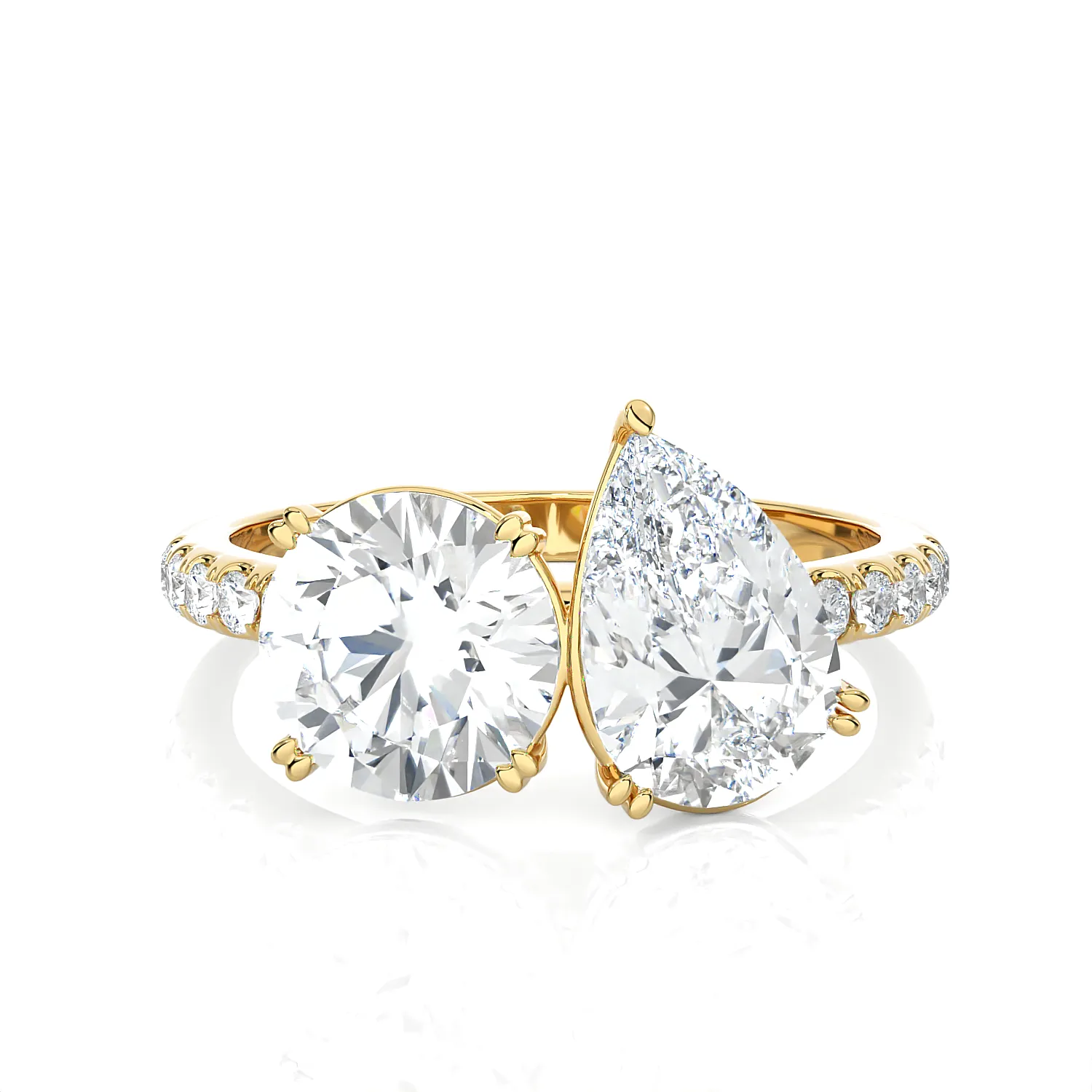 3 3/4 ctw Multi-Shape Lab Grown Diamond Ring
