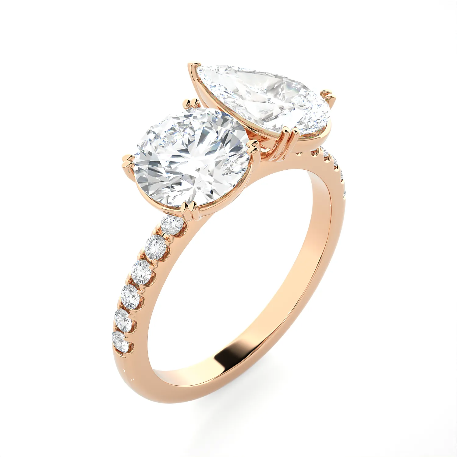 3 3/4 ctw Multi-Shape Lab Grown Diamond Ring