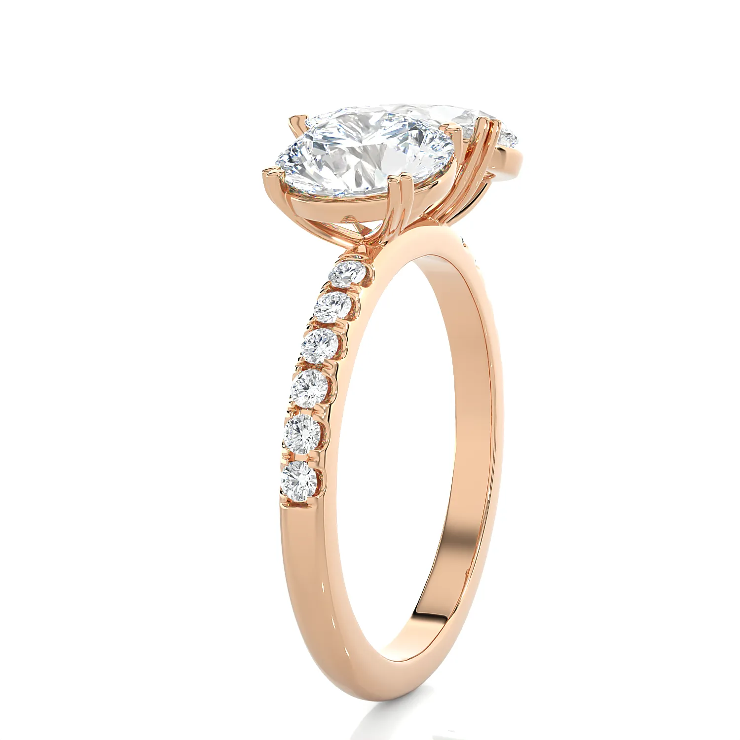 3 3/4 ctw Multi-Shape Lab Grown Diamond Ring
