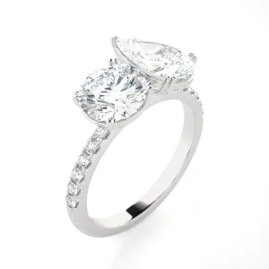 3 3/4 ctw Multi-Shape Lab Grown Diamond Ring