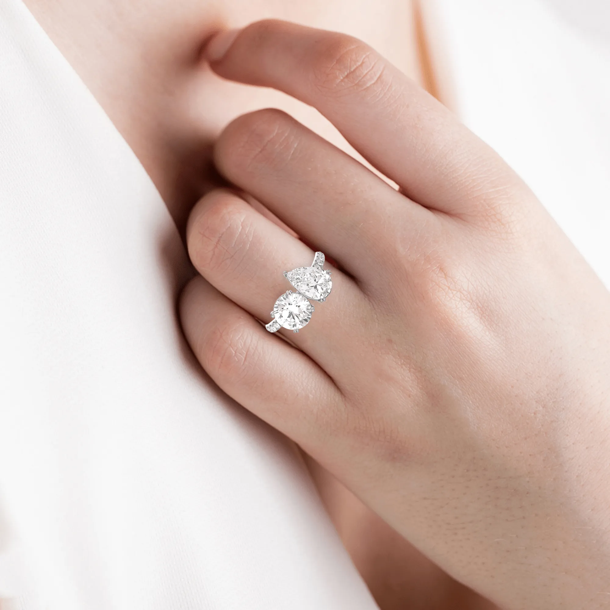 3 3/4 ctw Multi-Shape Lab Grown Diamond Ring
