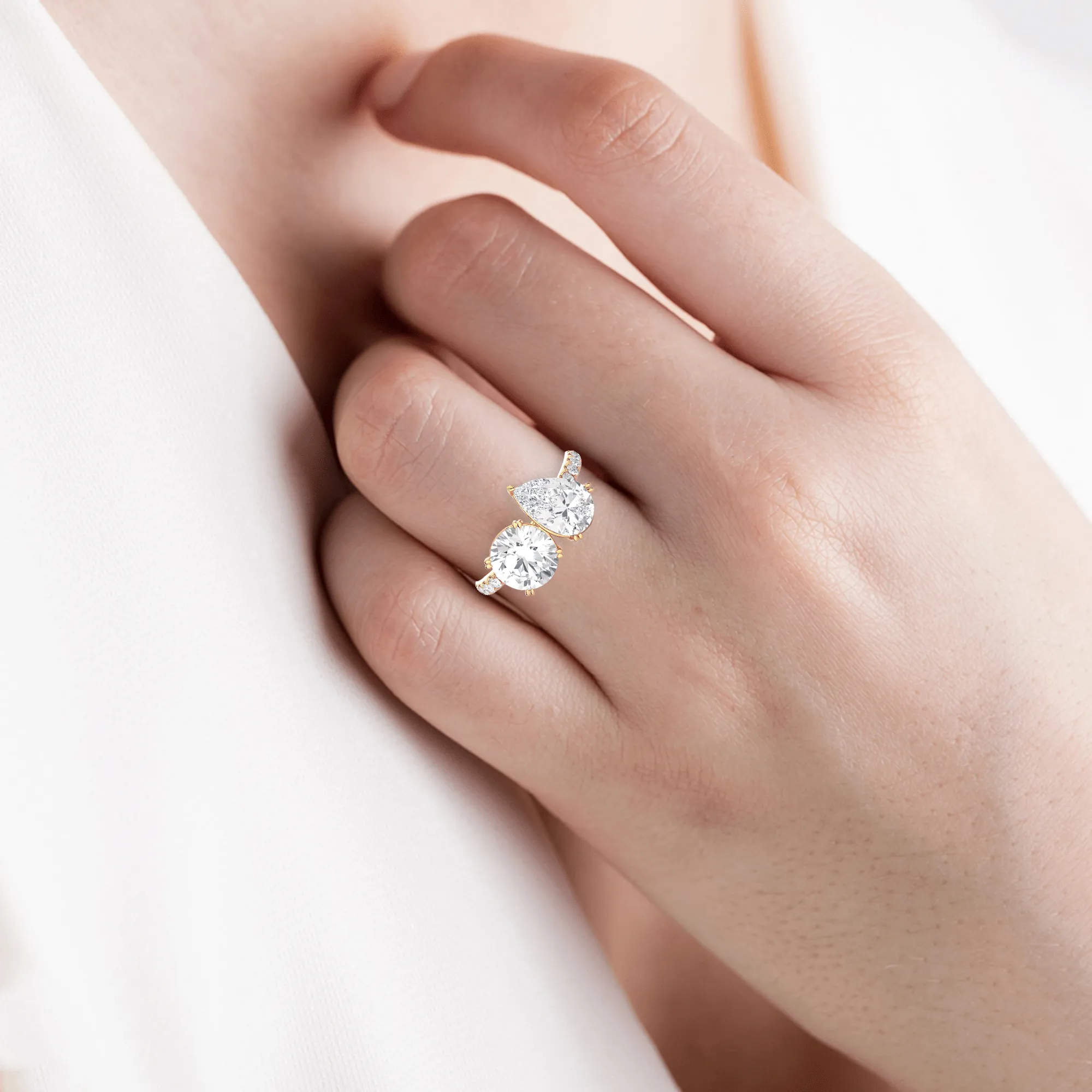 3 3/4 ctw Multi-Shape Lab Grown Diamond Ring