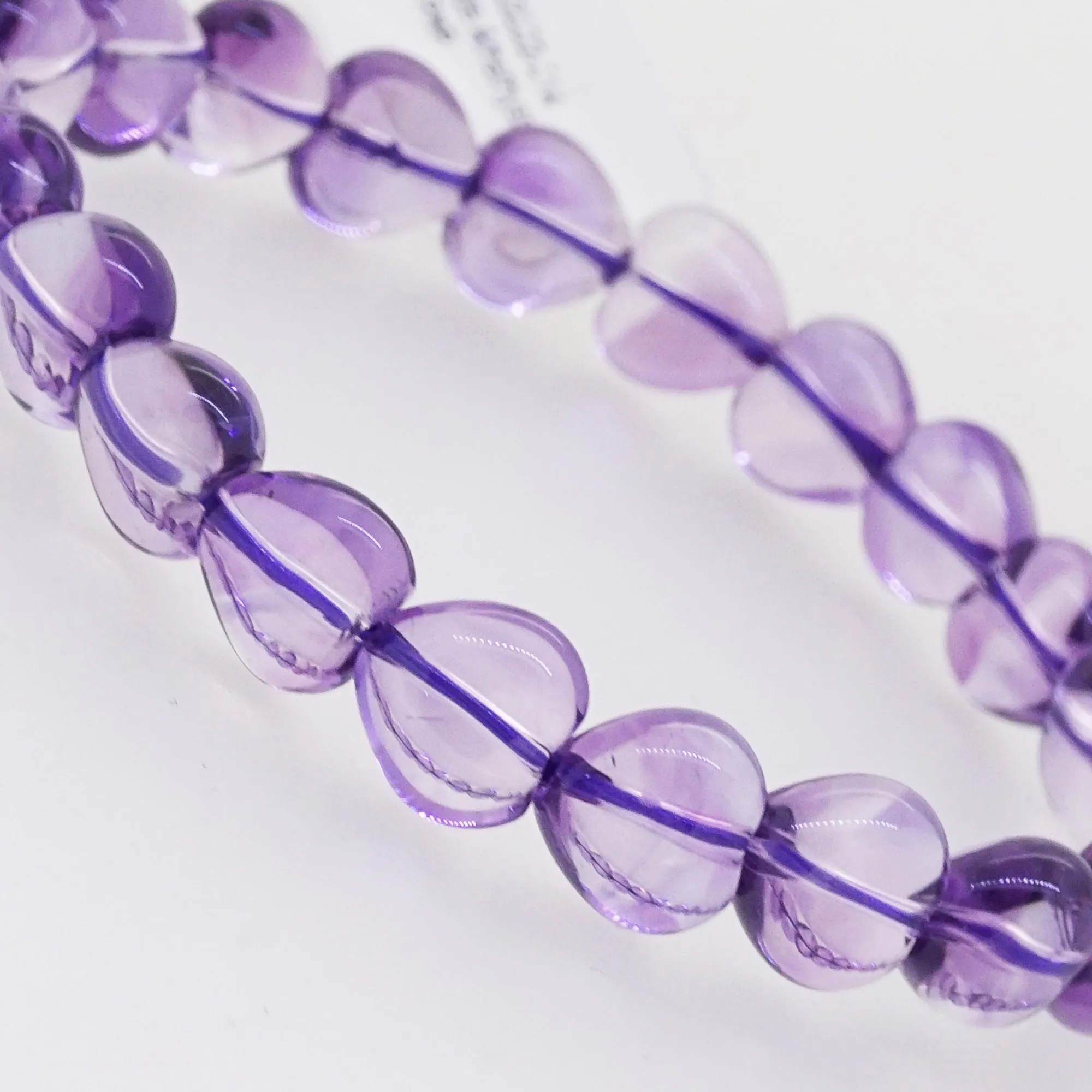 AA-Grade Lavender Amethyst Heart