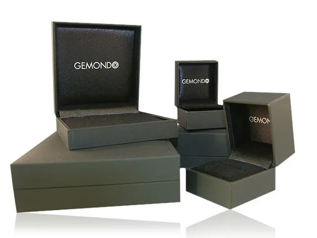 Amour Damier 9ct Gelbgold 0,66 CT Granat Klaue Set Checkerboard 19cm Armband von Gemondo
