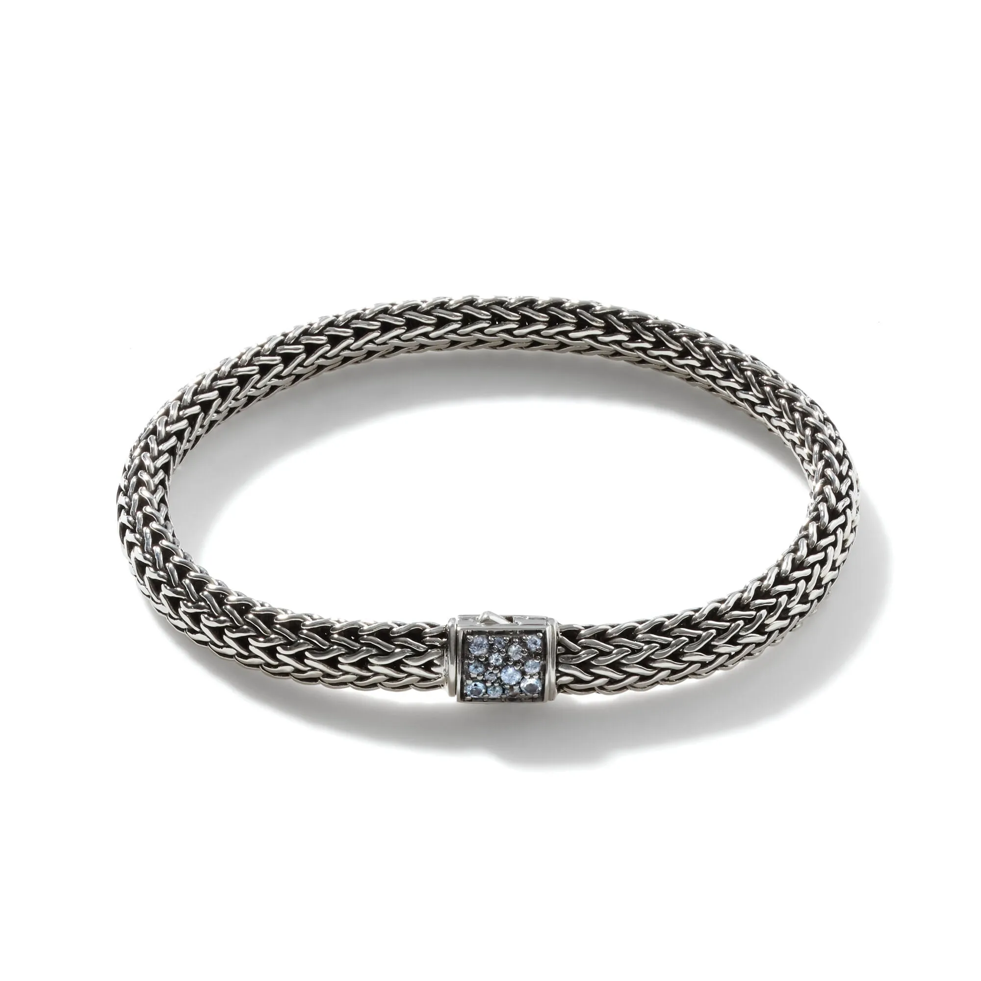 Aquamarine Chain Bracelet