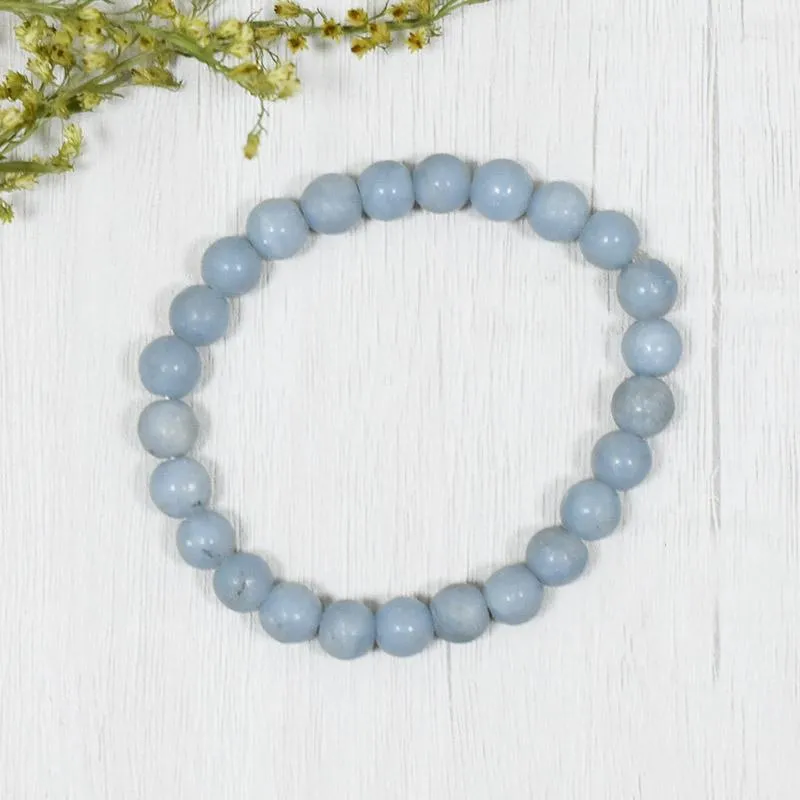 Aquamarine Crystal Bracelet