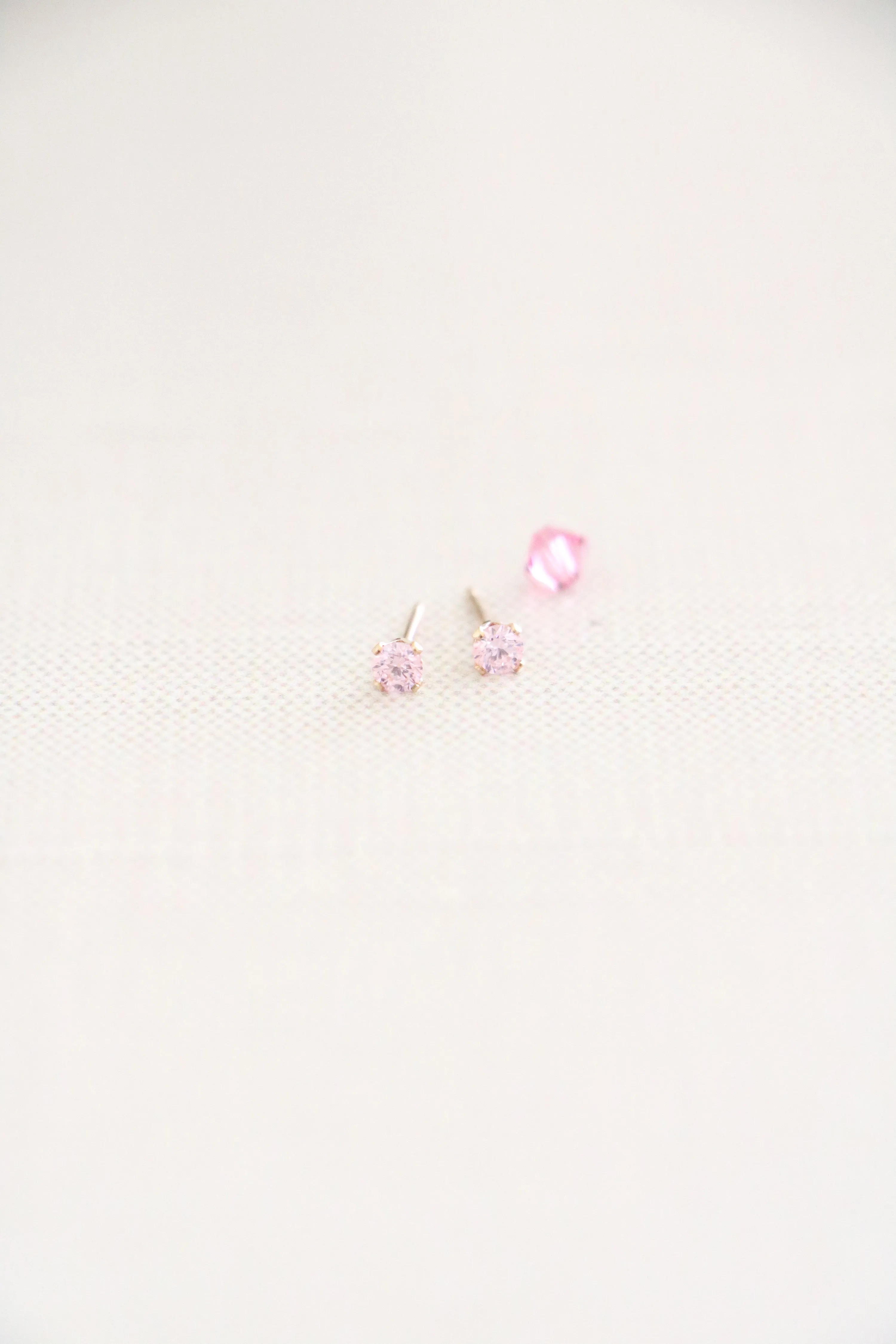 birthstone post earrings
