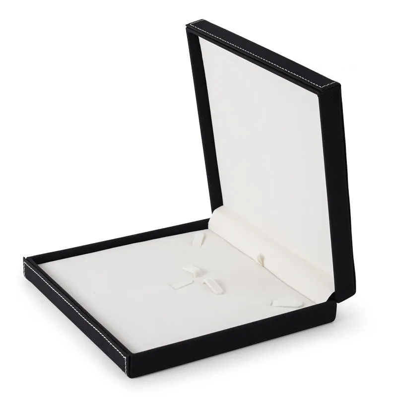 Black PU Leather Bracelet Chain Box H119