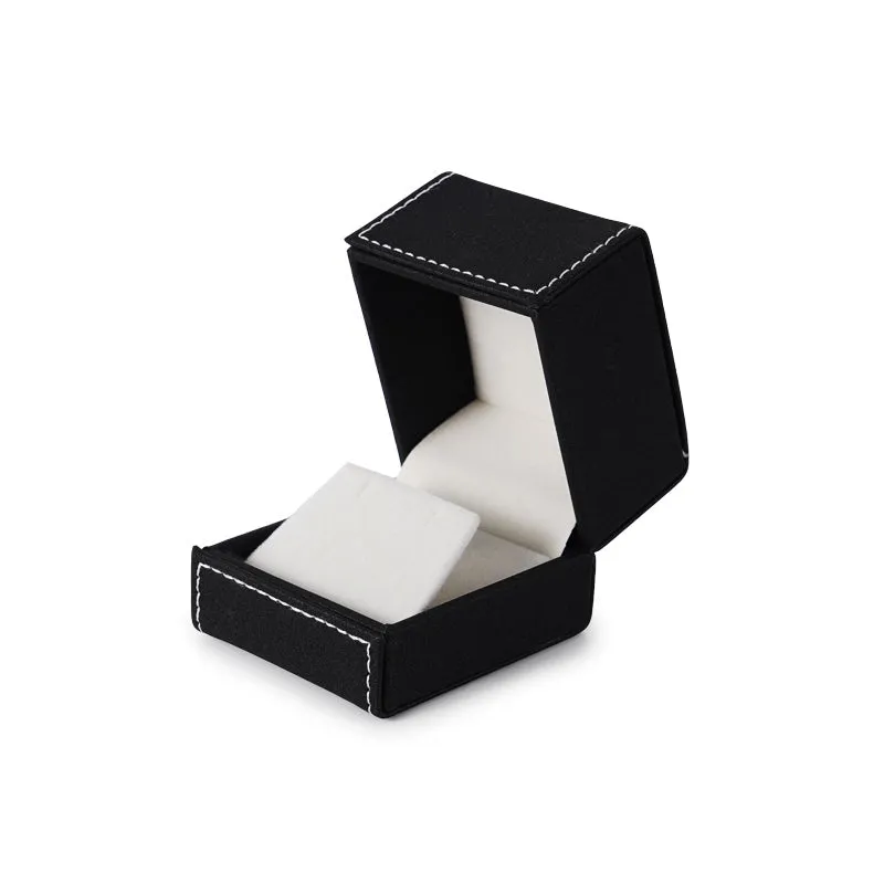Black PU Leather Bracelet Chain Box H119