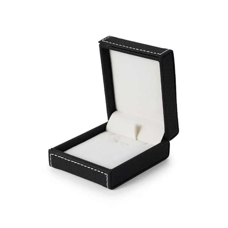 Black PU Leather Bracelet Chain Box H119