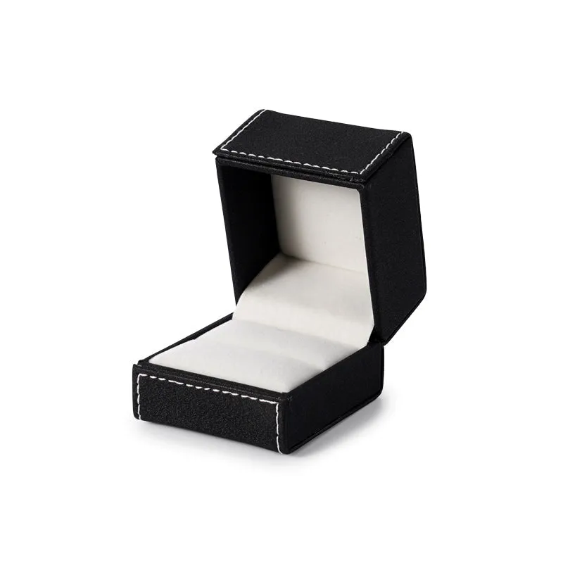 Black PU Leather Bracelet Chain Box H119