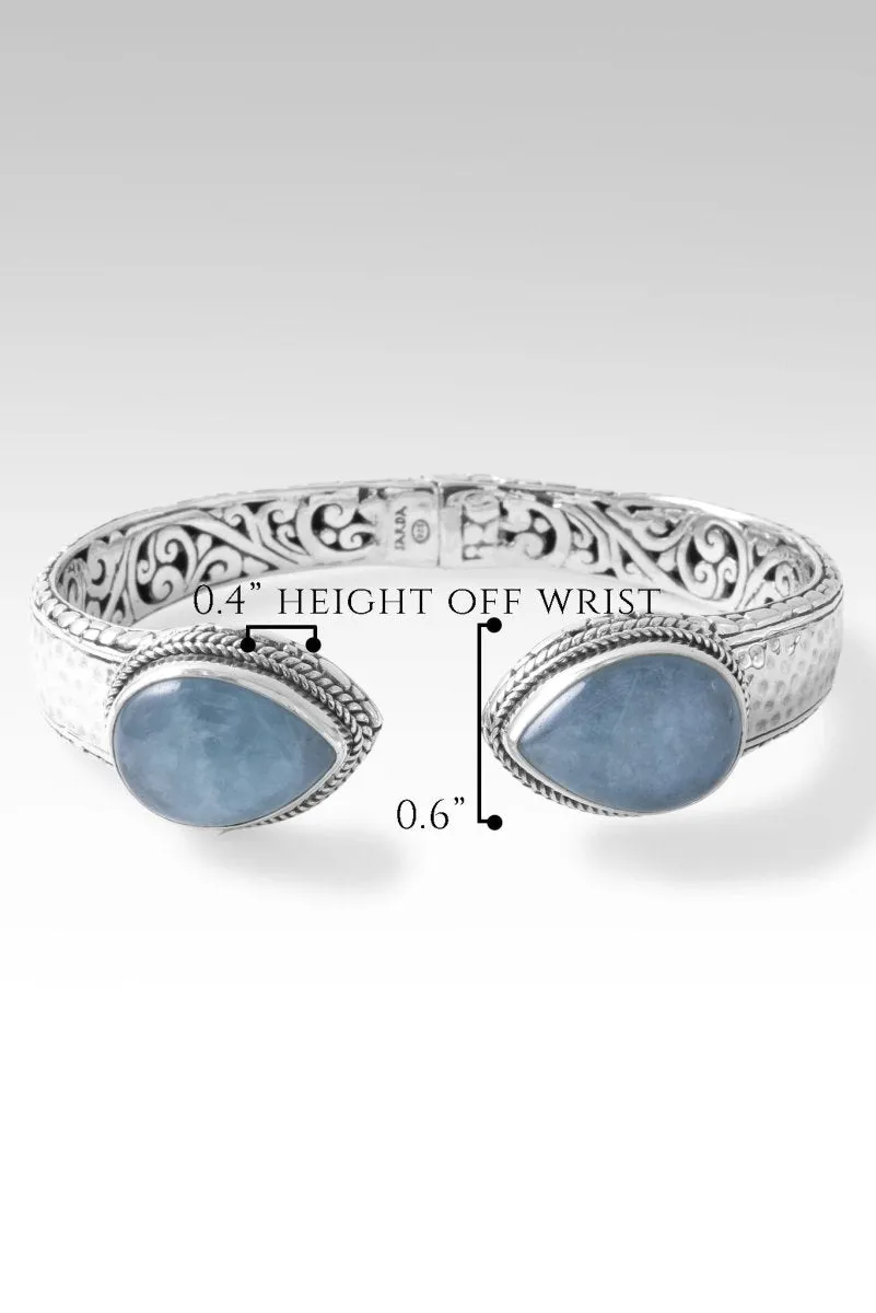 Blessed with Abundance Tip-to-Tip Bracelet™ in Aquamarine