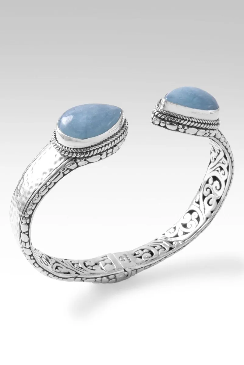 Blessed with Abundance Tip-to-Tip Bracelet™ in Aquamarine
