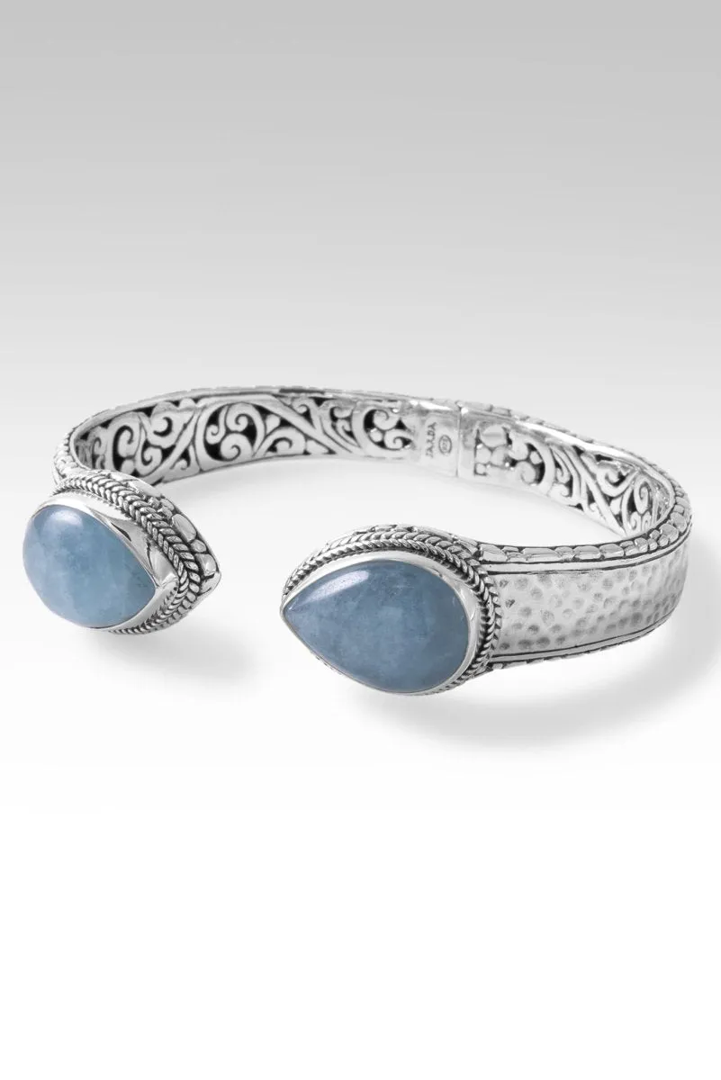 Blessed with Abundance Tip-to-Tip Bracelet™ in Aquamarine