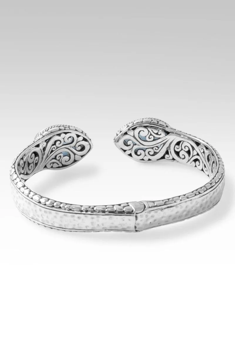 Blessed with Abundance Tip-to-Tip Bracelet™ in Aquamarine