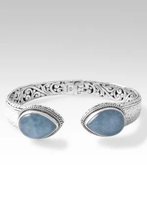 Blessed with Abundance Tip-to-Tip Bracelet™ in Aquamarine