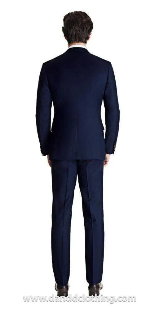 Blue Shadow Stripe Suit
