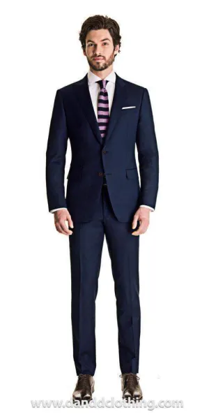 Blue Shadow Stripe Suit