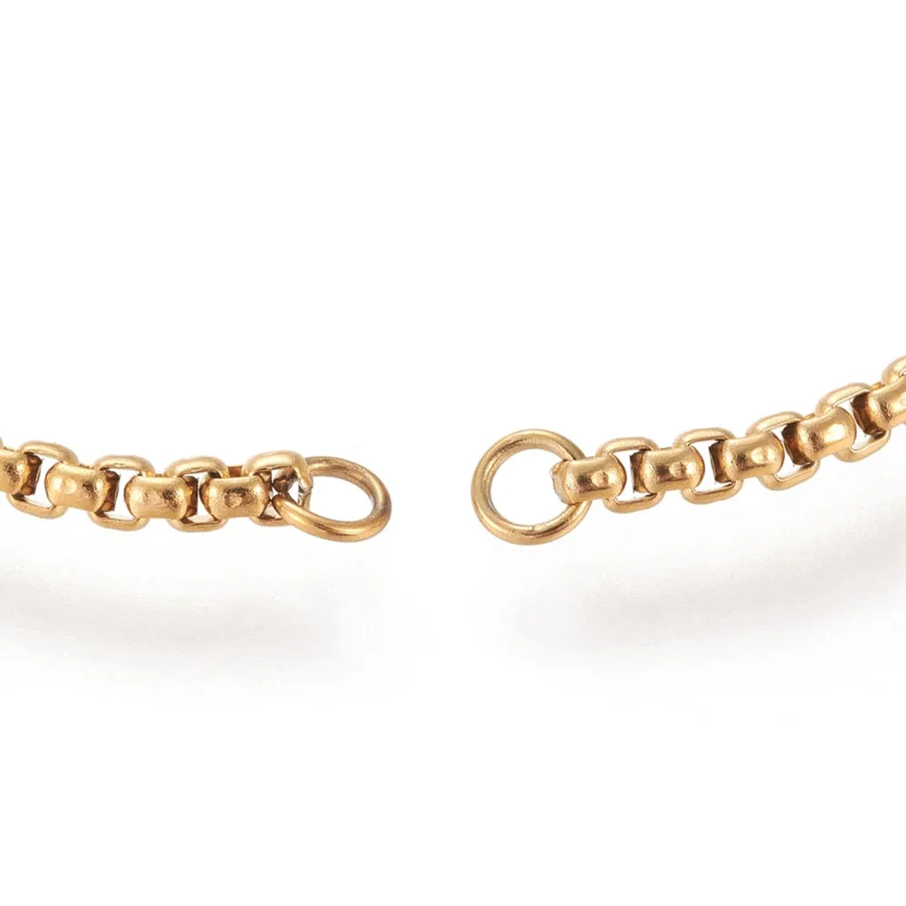 Box Bolo Bracelet Making - Plated Stainless - 10"