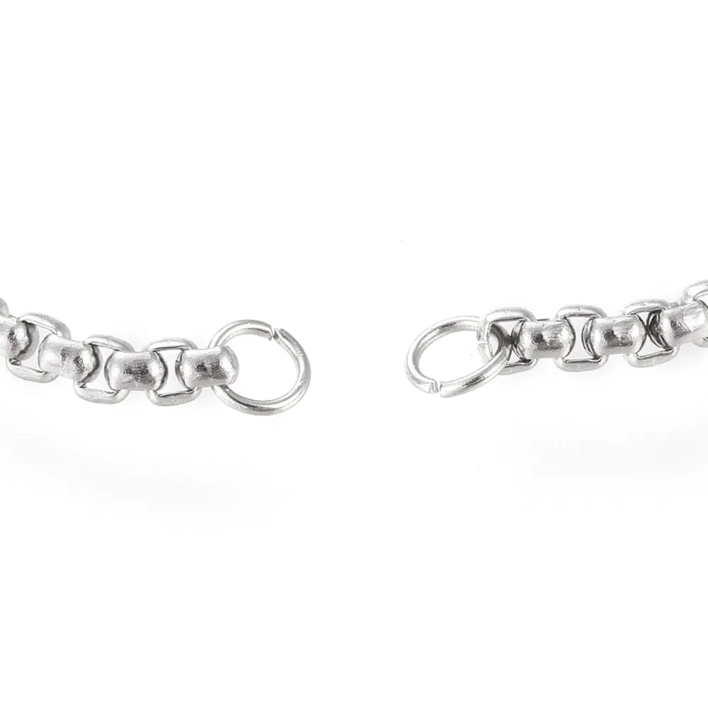 Box Bolo Bracelet Making - Plated Stainless - 10"