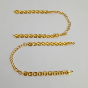 Bracelet back chain Watch Pattern 3 - Set Of 2