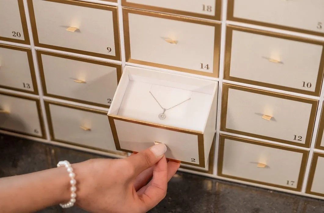 C W Sellors Chatsworth Winnats Luxury Jewellery and Gift Advent Calendar