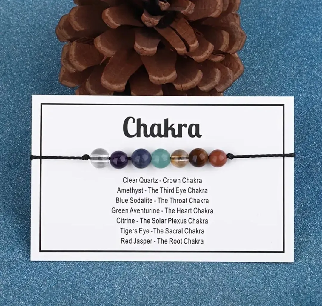 Chakra Intention Gemstone Bracelet