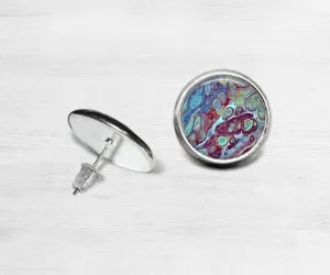 Coral Reef Stud Earrings | Handmade Beach Jewelry