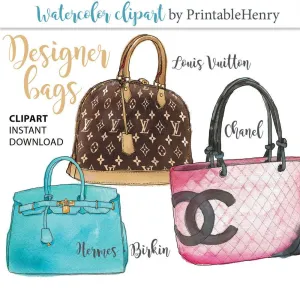 Designer Bags Printable