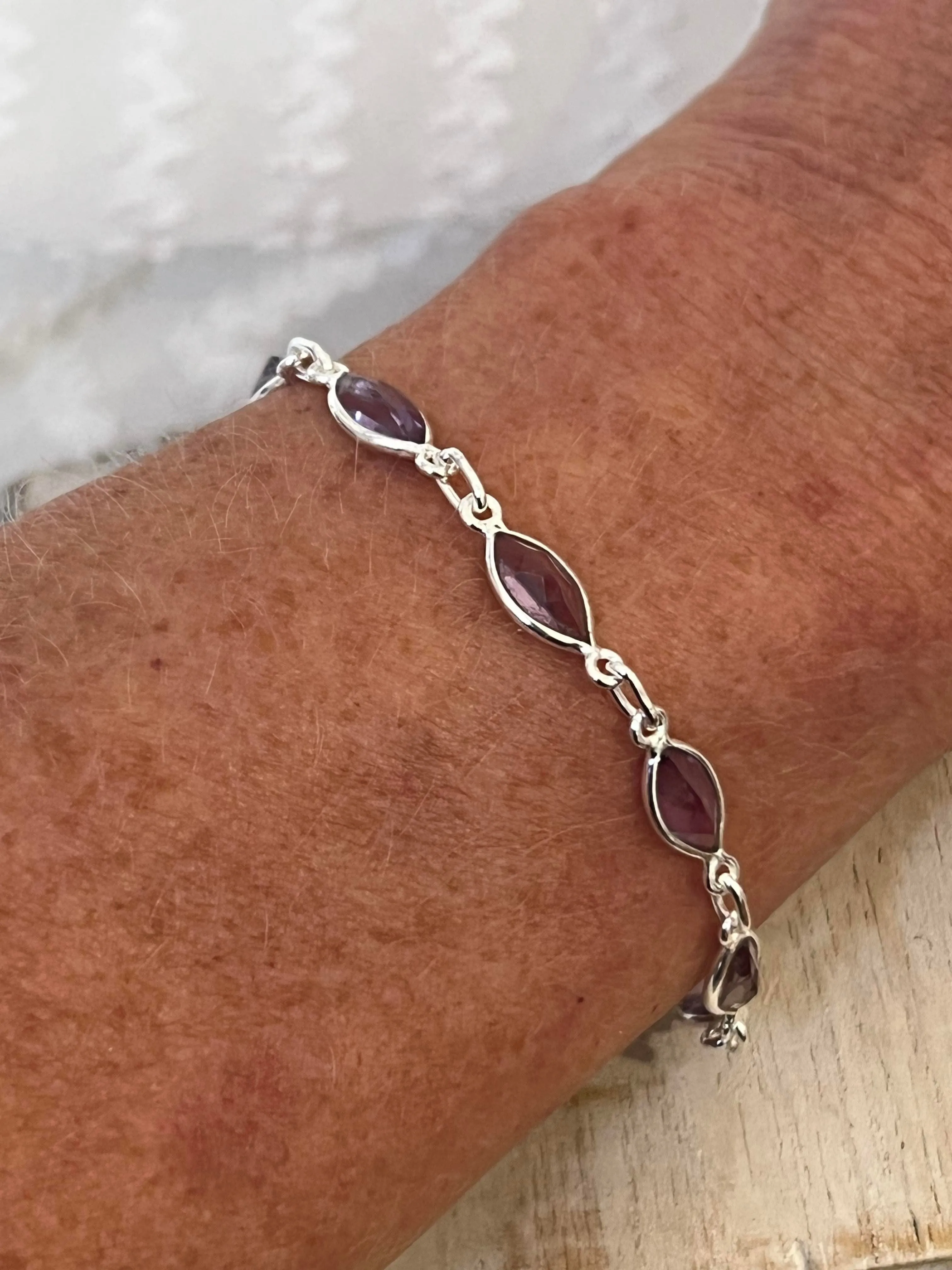 Diamant Amethyst Bracelet