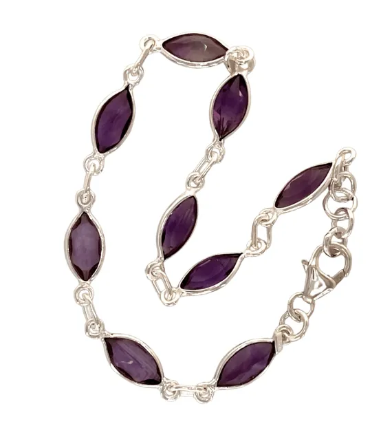 Diamant Amethyst Bracelet