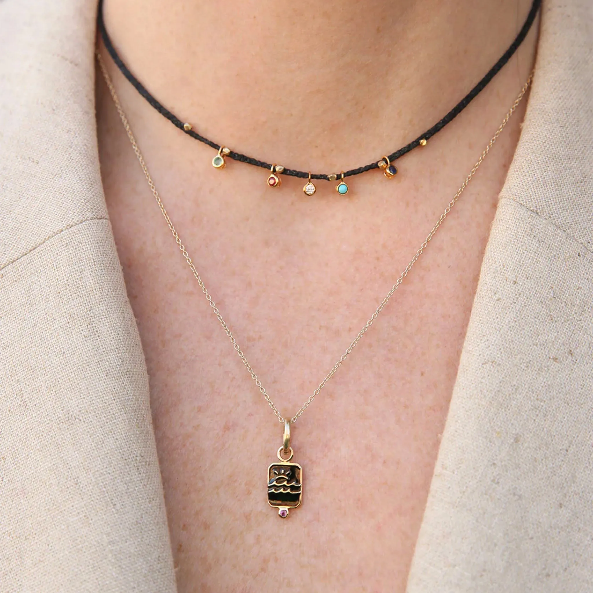 Fine Zodiac Charm