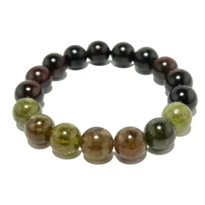 Garnet Bracelet Red Green Perfect Team