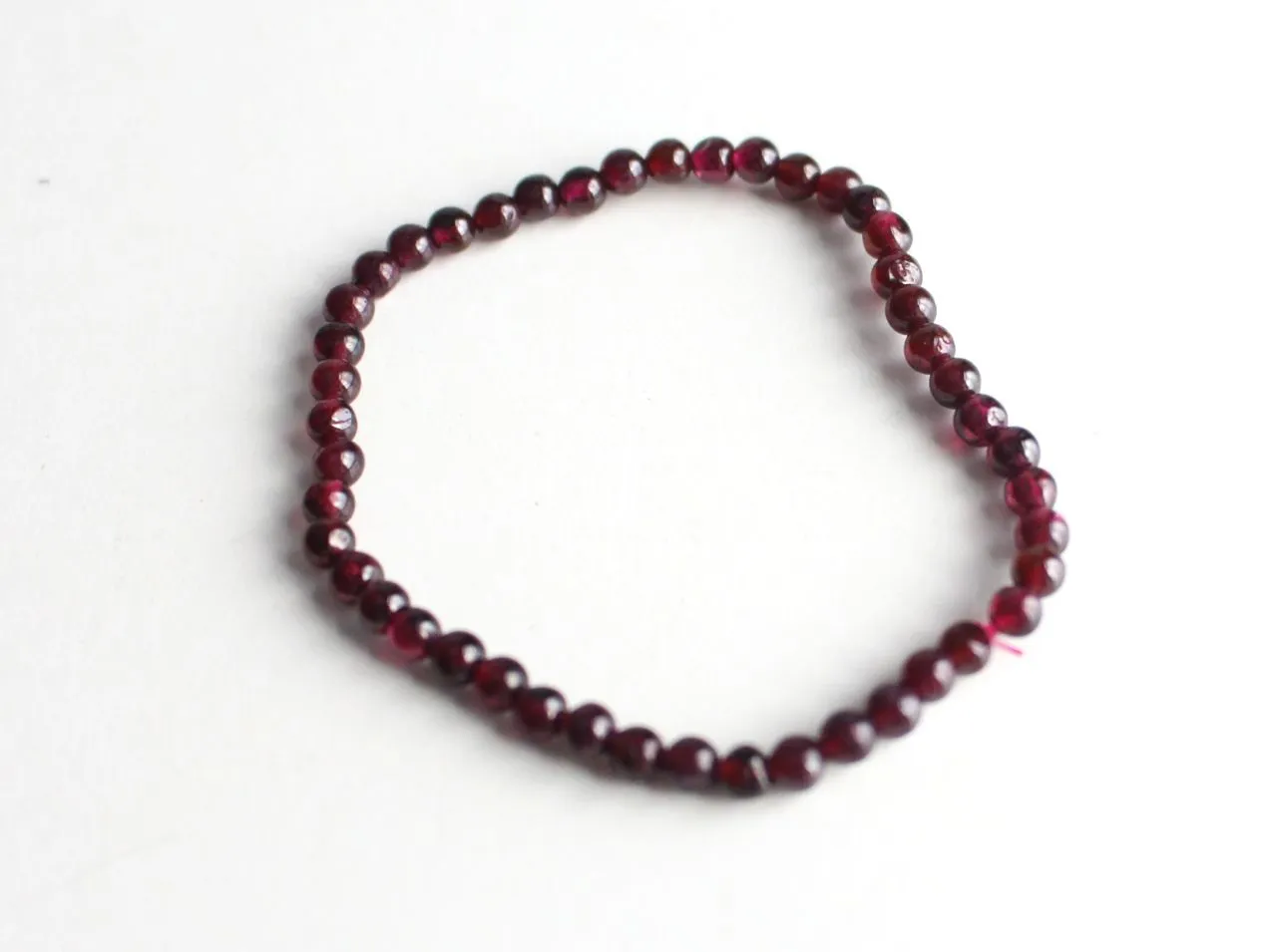 Garnet Root Chakra Bracelet