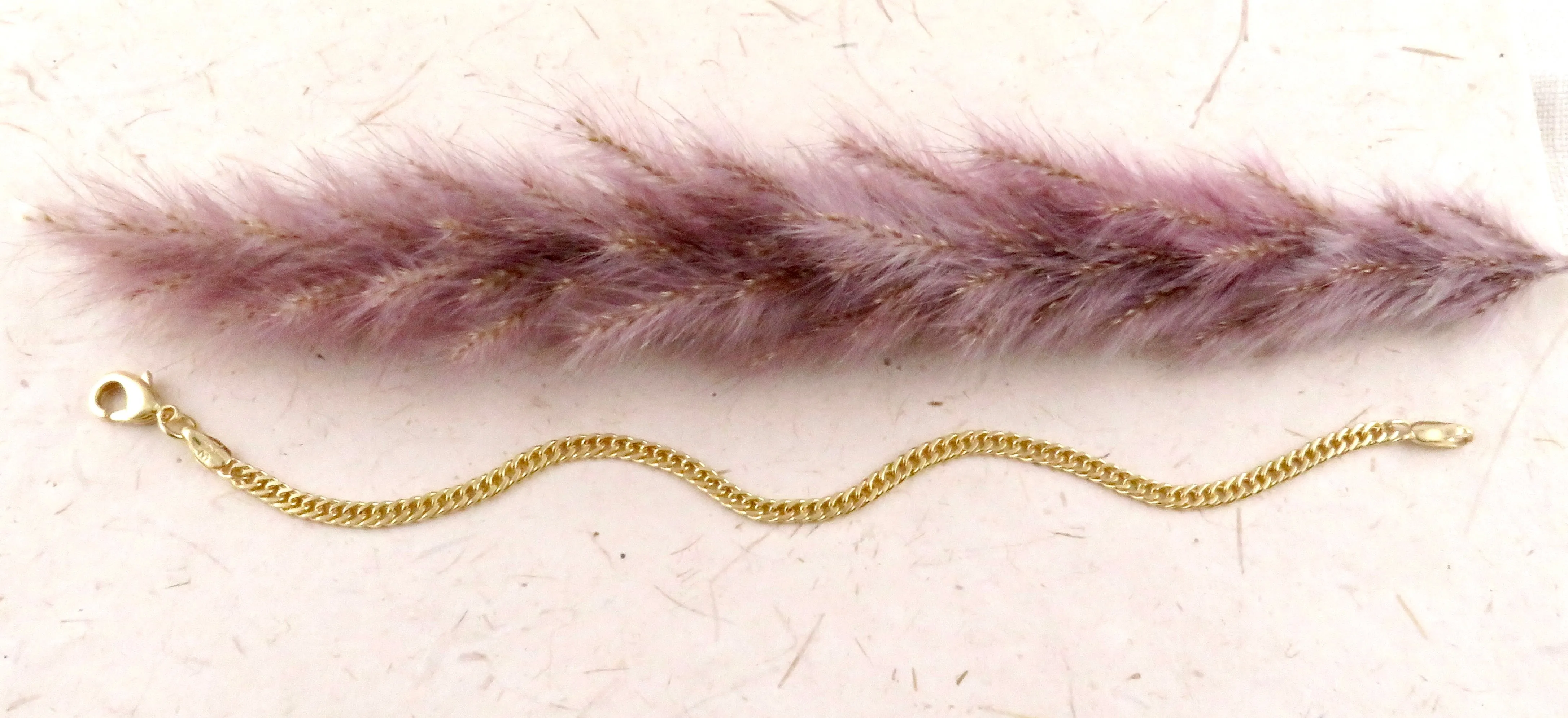 Gold Filled Curb Chain Bracelet