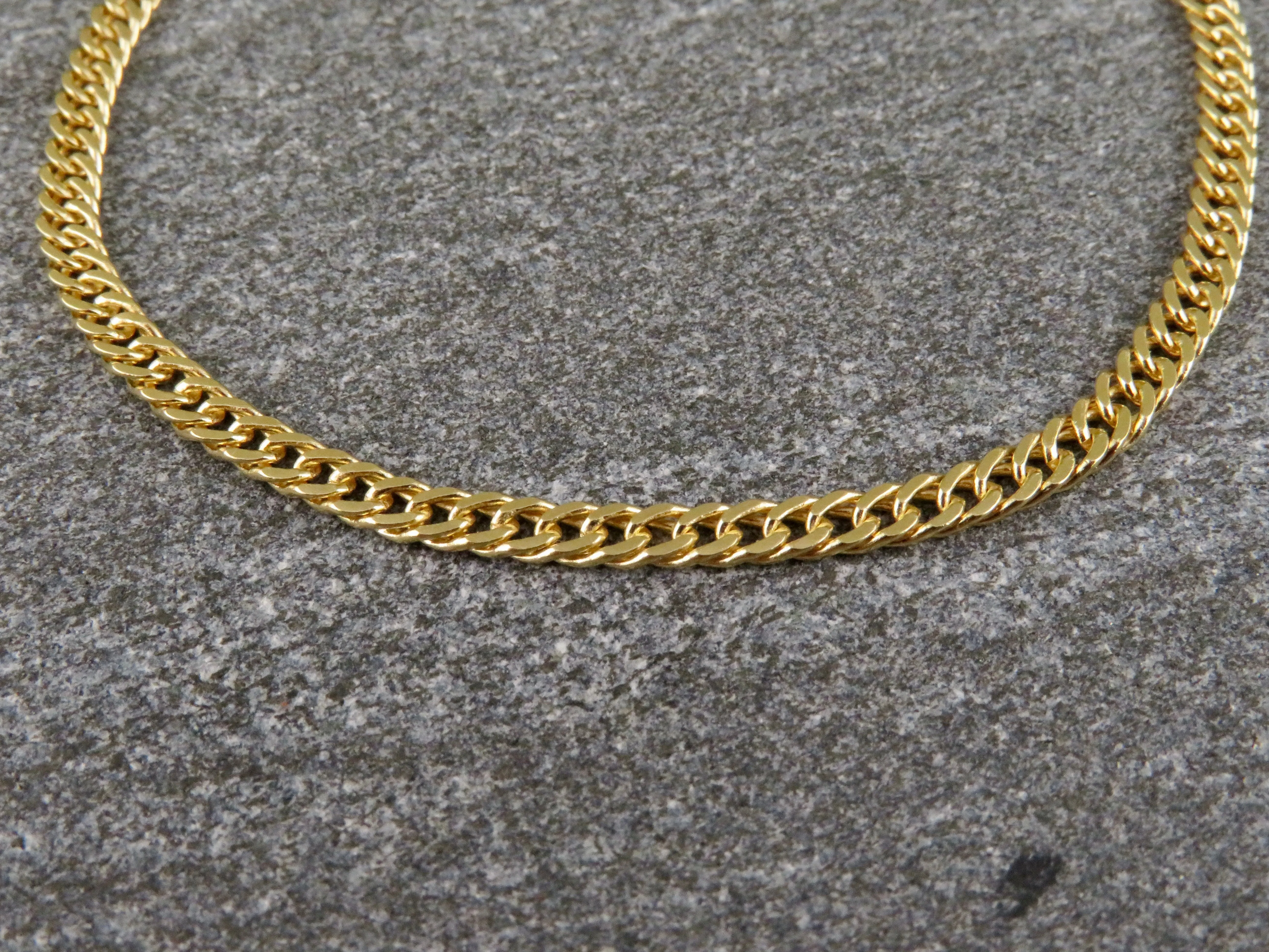 Gold Filled Curb Chain Bracelet