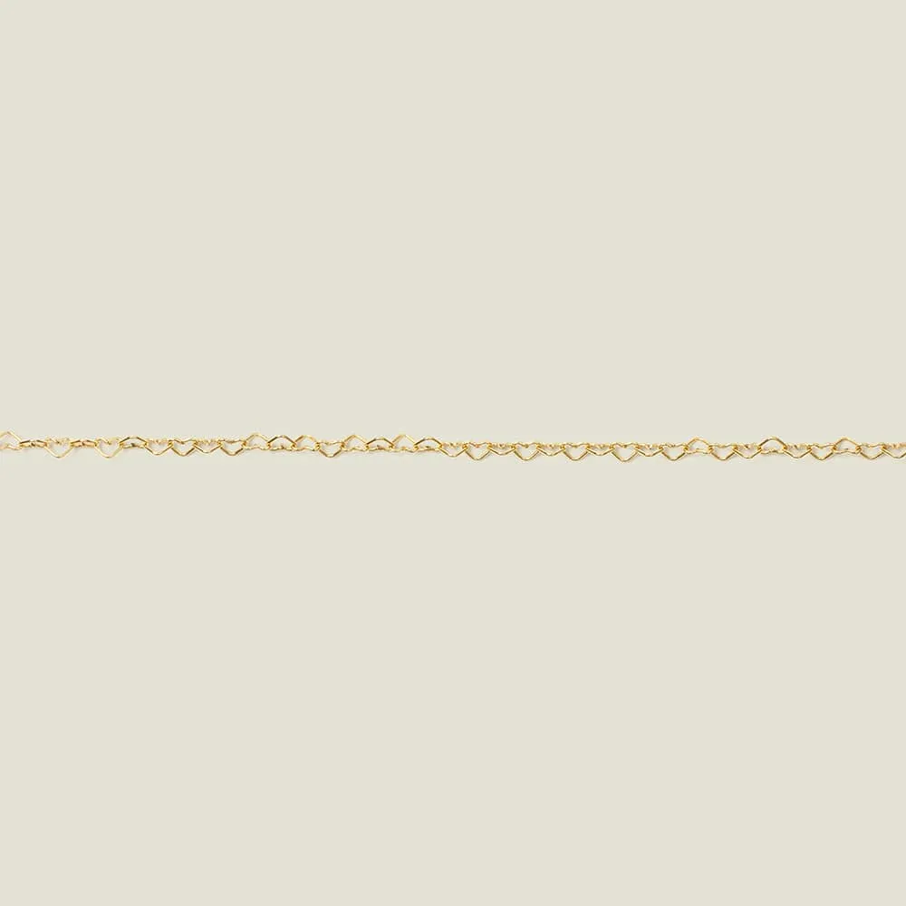 Heart Chain Bracelet