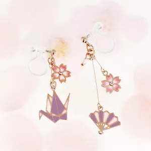 Japanese Traditional Charm Invisible Clip Ons