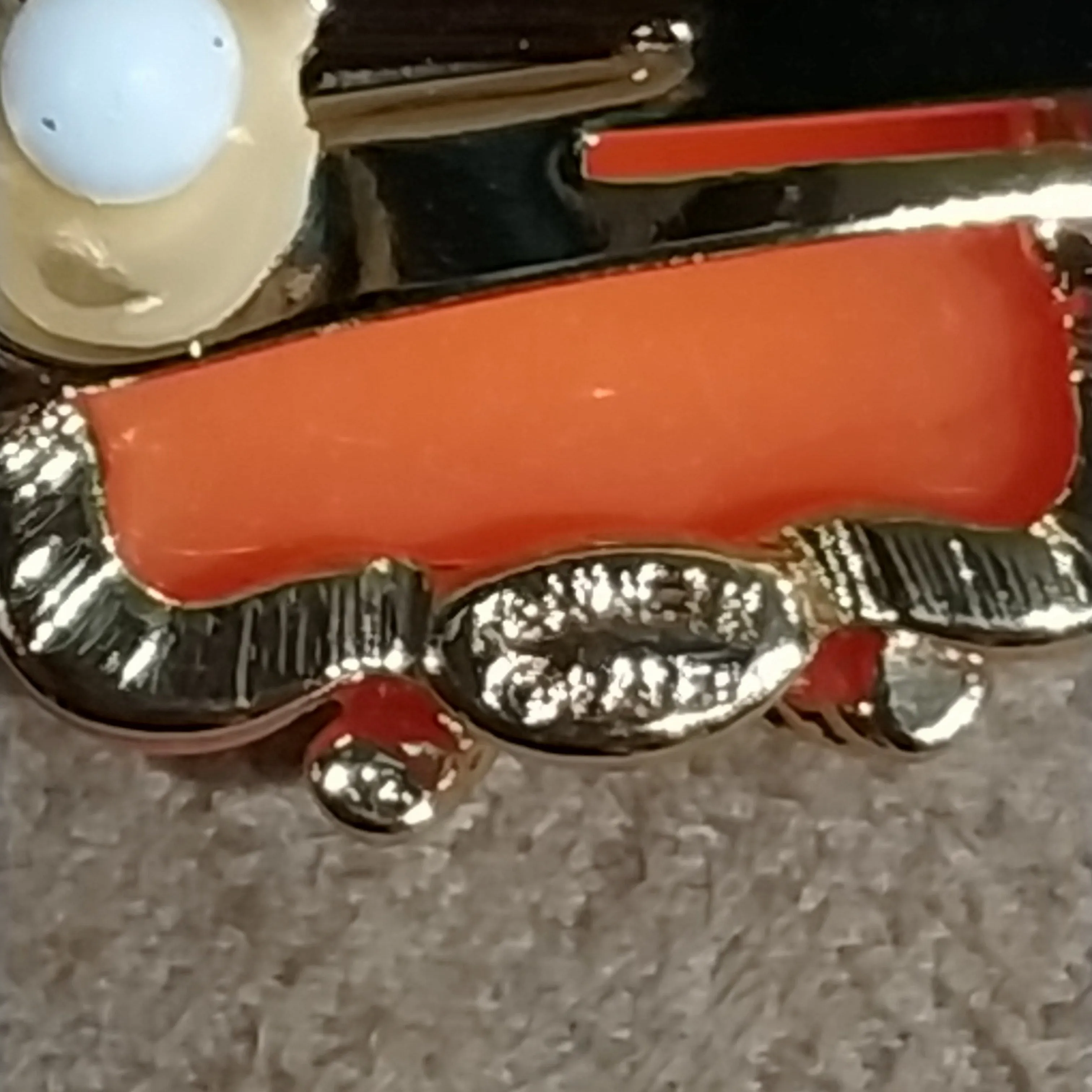 Kenneth Jay Lane Coral Wired Earrings