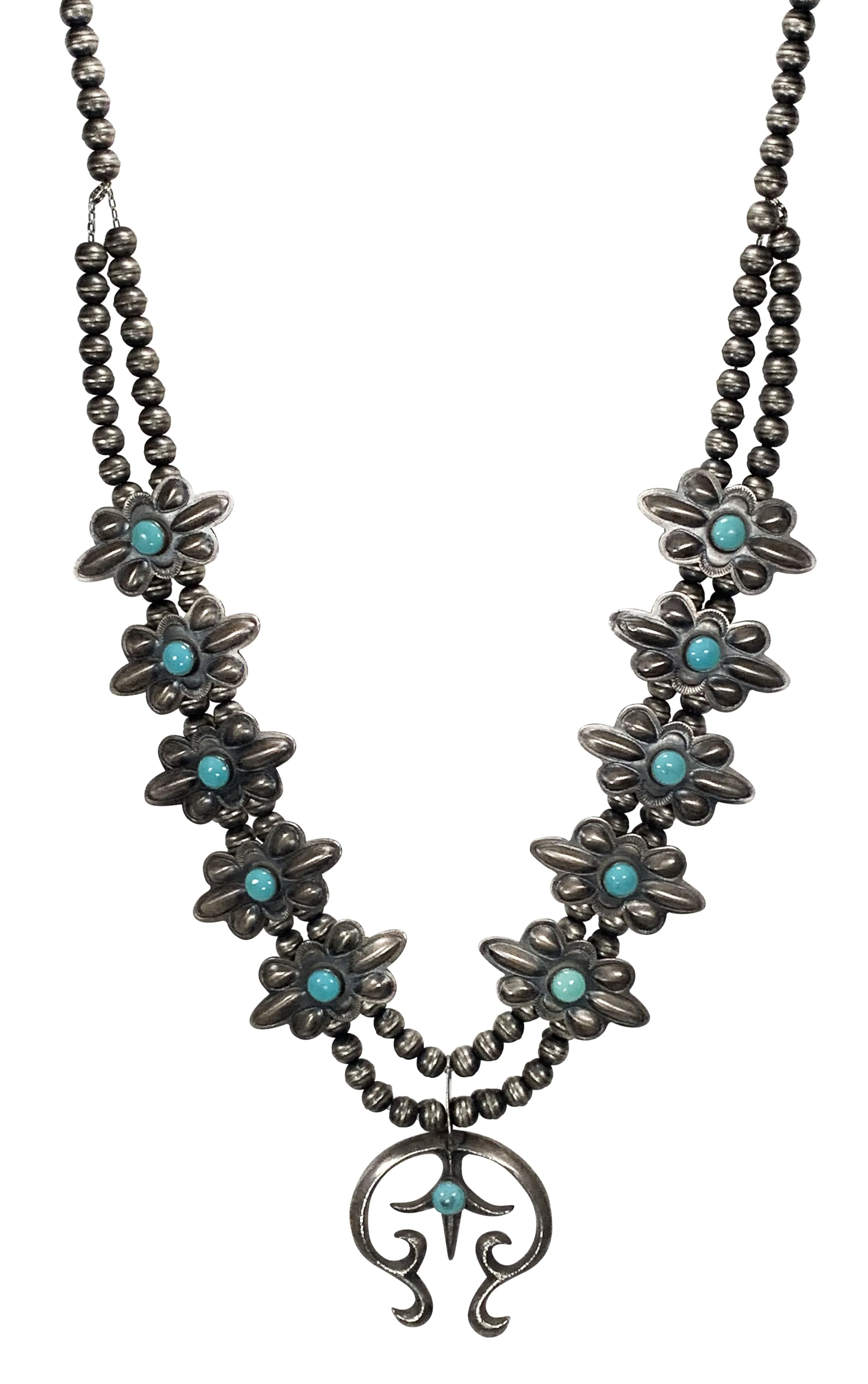 Kingman Turquoise Necklace | Artisan Handmade