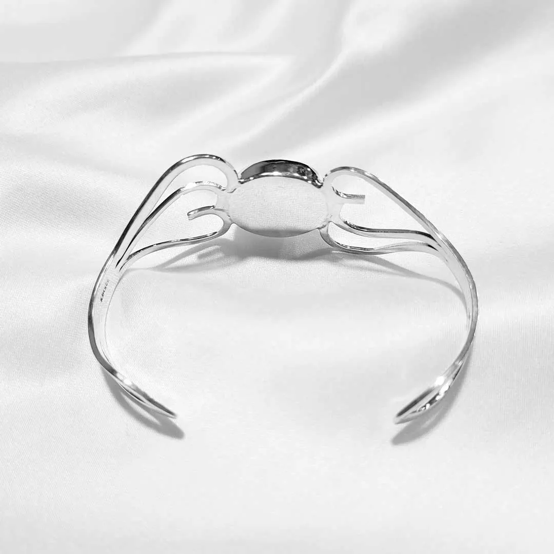 Lavender Heart Bracelet