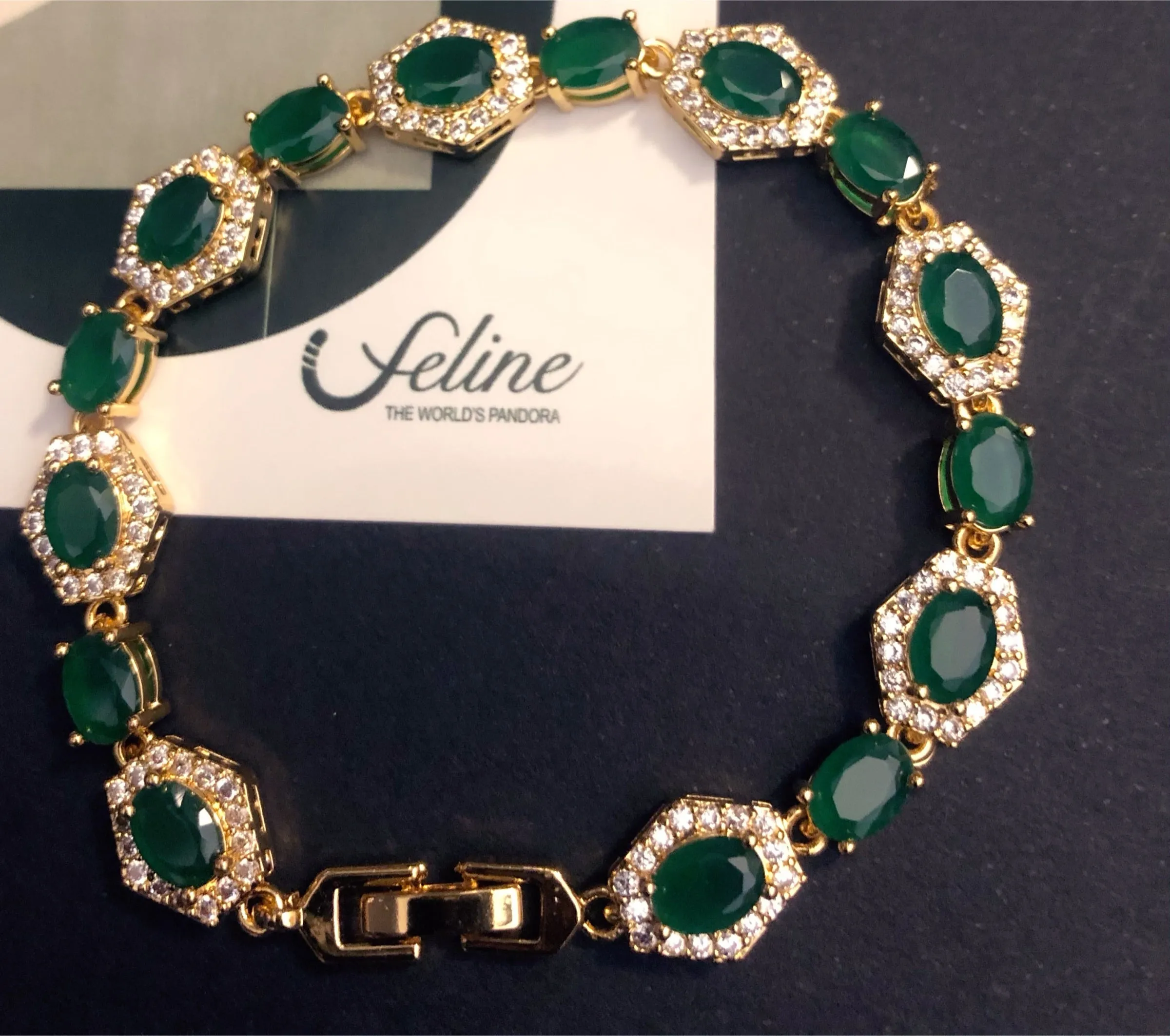 Luz B Jade Bracelet
