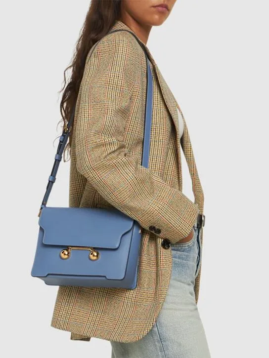 Marni   Medium leather shoulder bag 